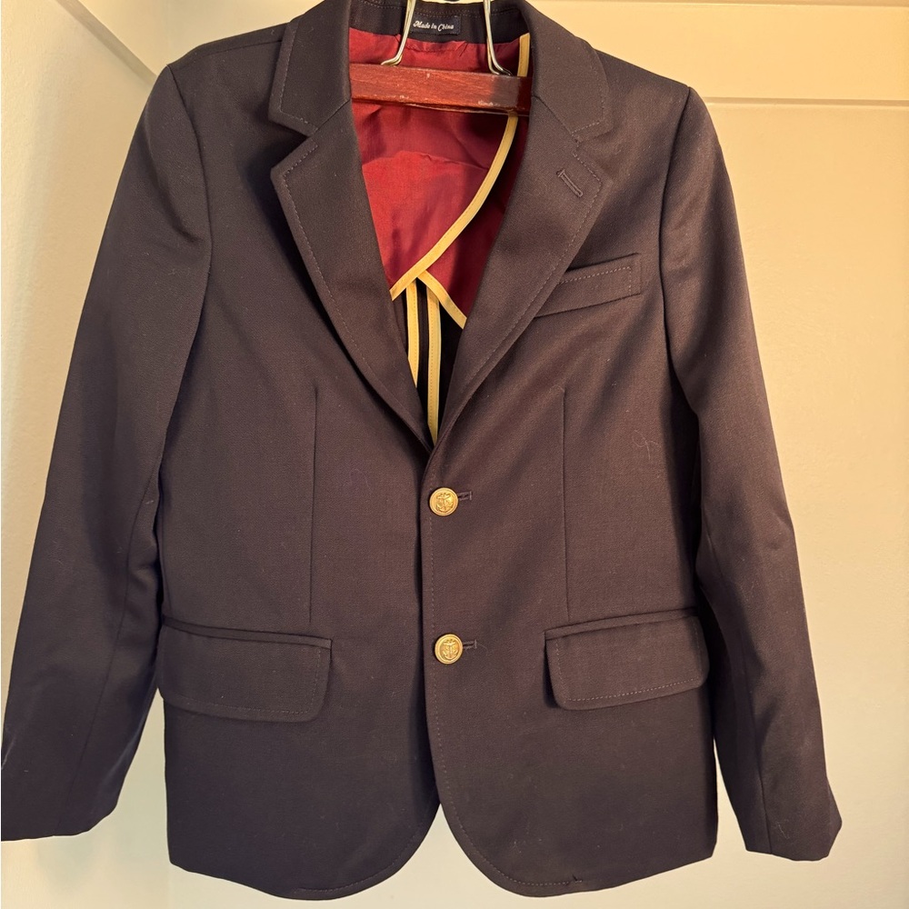 Boy’s Navy Crewcuts Blazer NWOT